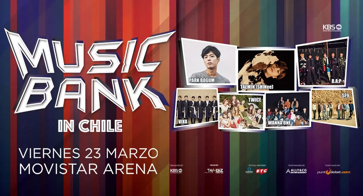 Music Bank in Chile 2018
