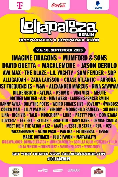 Imagine Dragons Lollapalooza Berlin