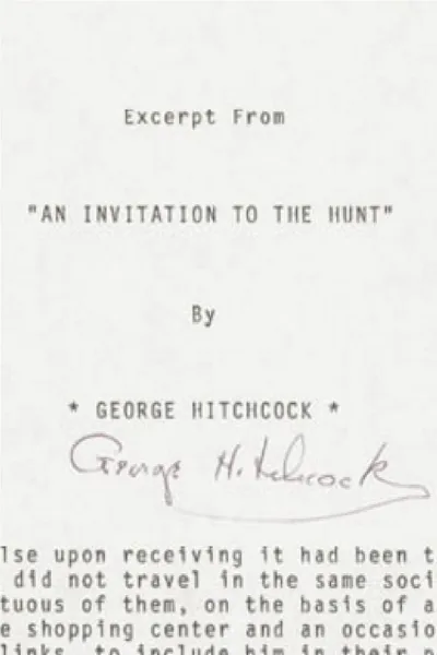An Invitation to the Hunt