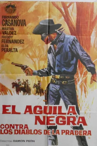 El águila negra contra los enmascarados de la muerte