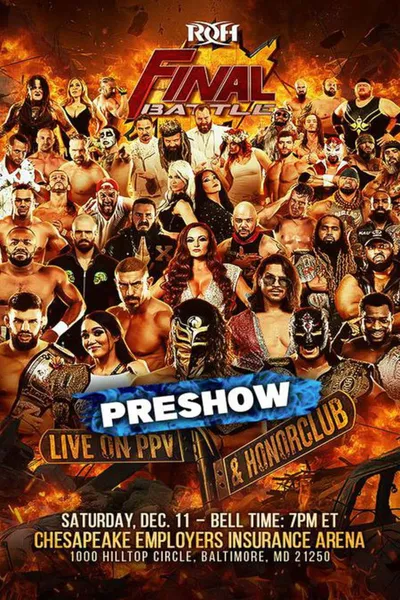 ROH Final Battle 2021 - Pre-Show