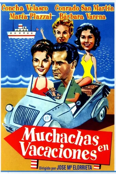 Muchachas en vacaciones