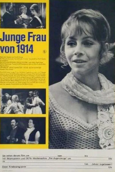 Junge Frau von 1914