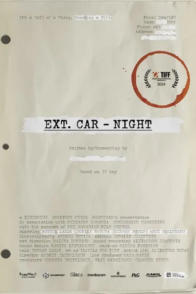 Ext. Car. Night