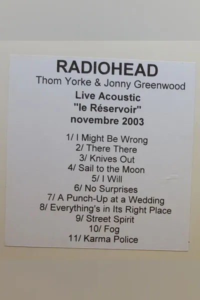 Thom Yorke and Jonny Greenwood | Acoustic at Le Reservoir