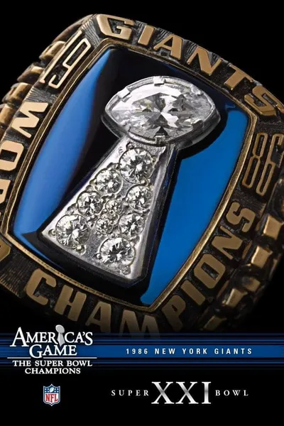 America's Game: 1986 New York Giants