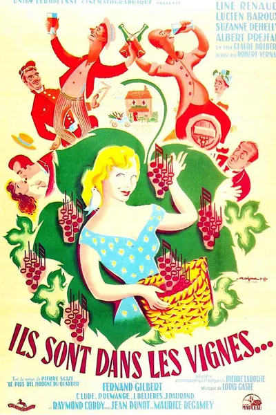 Ils sont dans les vignes...