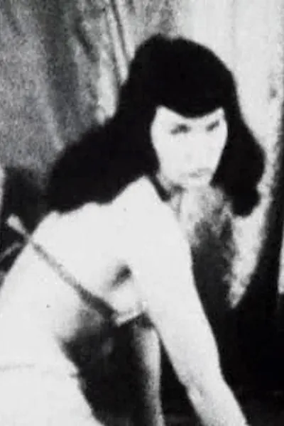 Bettie Page In White Lingerie