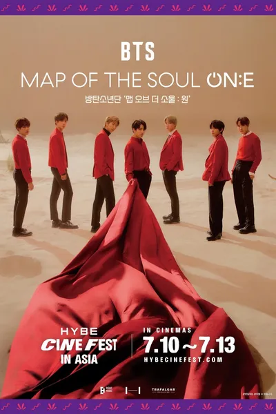 BTS MAP OF THE SOUL ON:E DVD