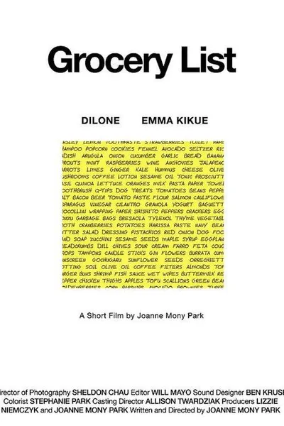 Grocery List