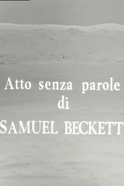 Atto senza parole