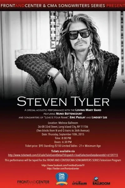 Steven Tyler ‎– Front And Center