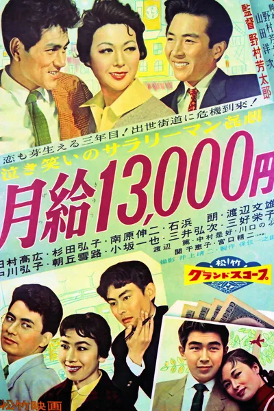 Monthly Salary: 13,000 Yen